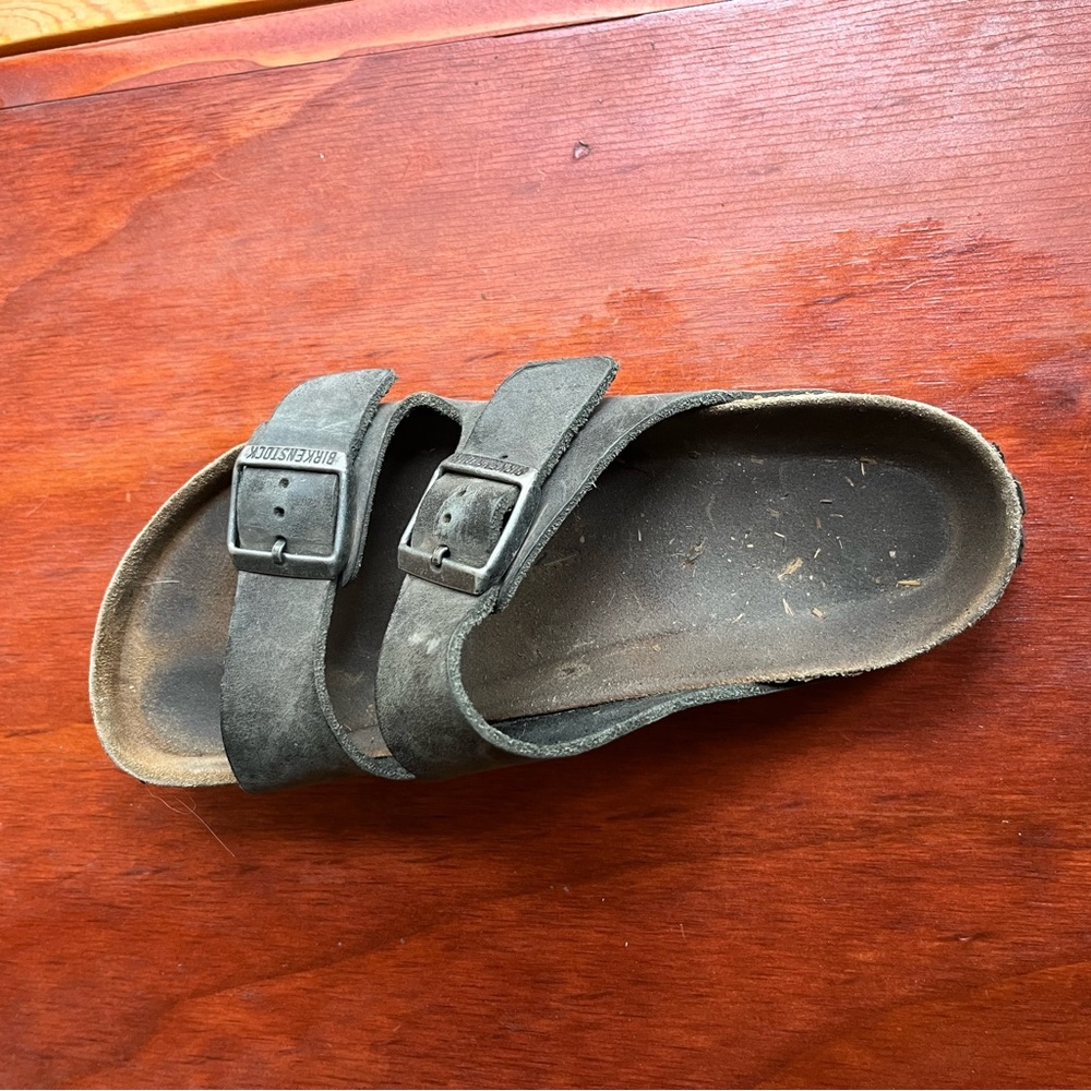 Birkenstock Olive Suede Sandal